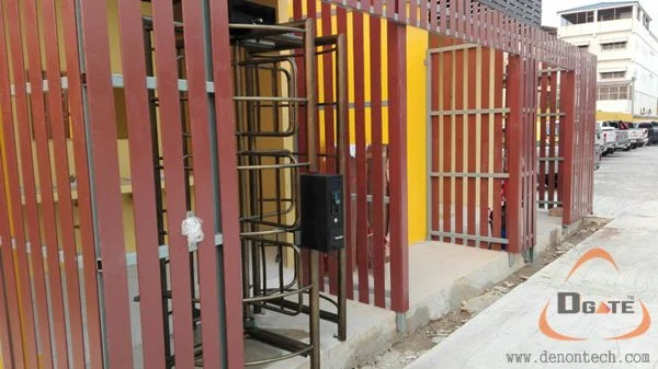 เครื่องกั้นสามขา Full Height ตลาดบางแค2