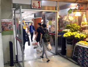 เครื่องนับคนเข้าออก @ พันธ์ทิพย์งามวงศ์วาน