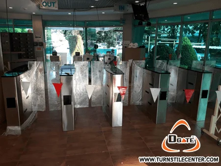 ประตูบานเลื่อนอัตโนมัติ @ บริษัท บางจาก คอร์ปอเรชั่น จำกัด (มหาชน)