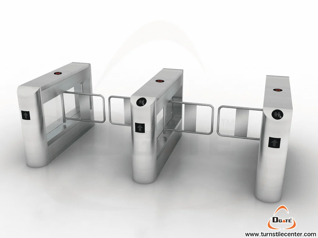 เครื่องกั้นคนแบบสวิง ( Swing Gate ) รุ่น TS-7008LZ