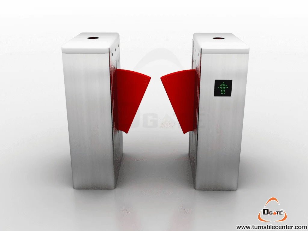 ประตูปีกผีเสื้อกั้นคนเข้าออก ( Flap Barrier ) รุ่น TS-TB4088
