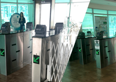 ประตูกั้นคนบานเลื่อน Speed Gate