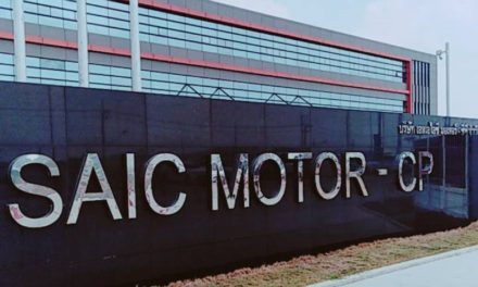 บริษัท SAIC Motor – CP ผู้ผลิตรถยนต์ MG ติดตั้ง ประตูกั้นคน ประตูหมุนสามขา