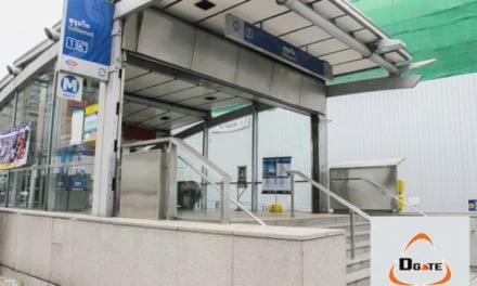 ติดตั้ง เครื่องนับคน (DCounter) @ รถไฟฟ้าใต้ดิน MRT สถานีสุขุมวิท