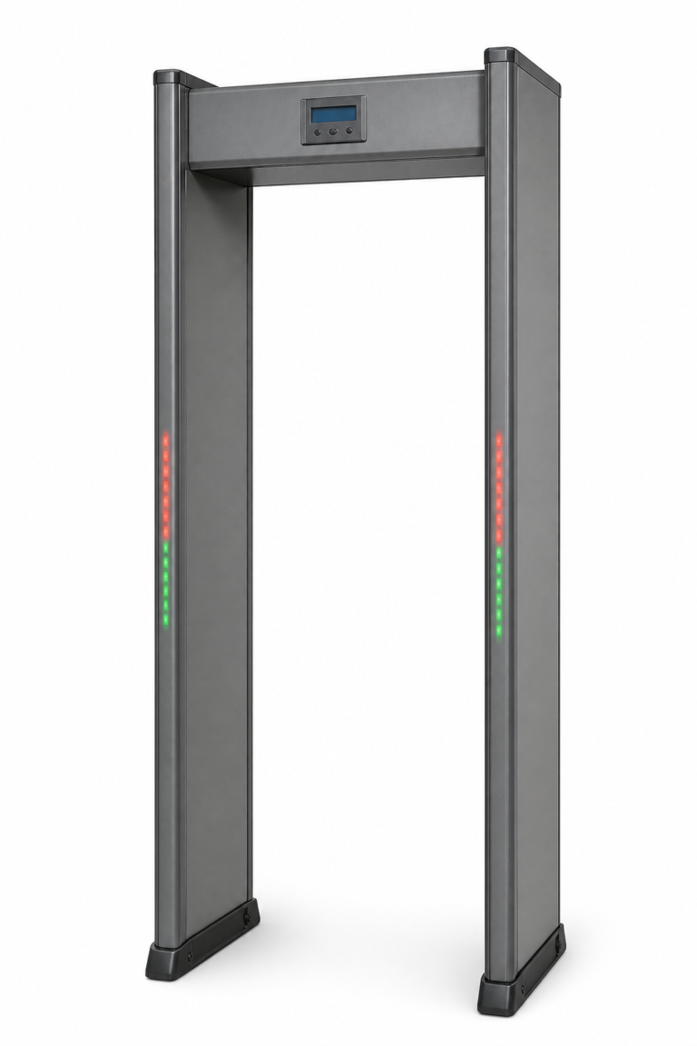 WTMD-08Z เครื่องตรวจจับโลหะแบบเดินผ่าน 8 โซน
