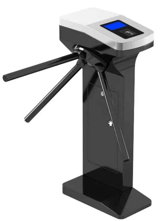TS-MP06 สีดำและขาว รุ่น Smart QR Ticket Gate