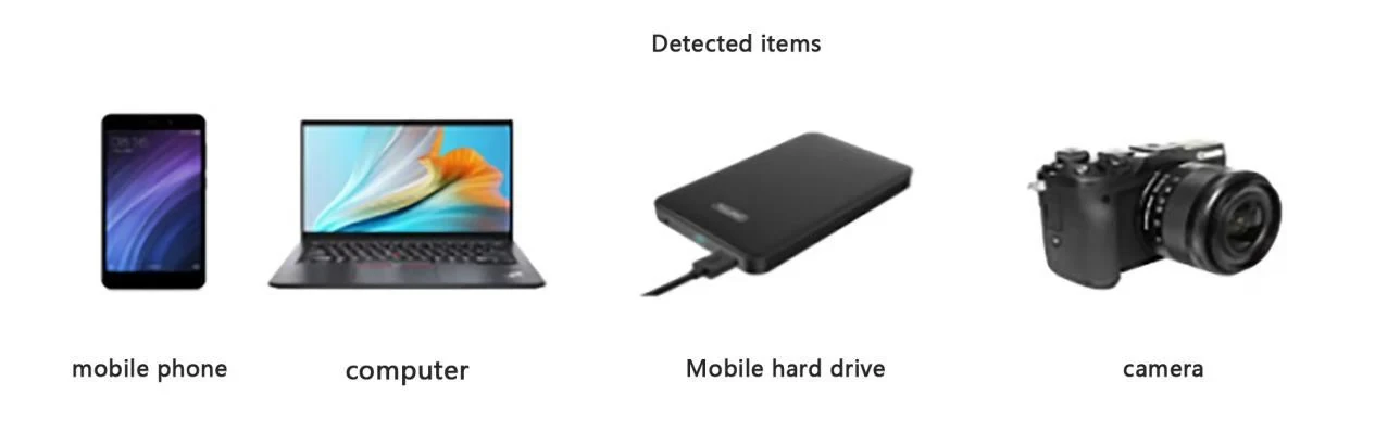 กลุ่มอุปกรณ์อิเล็กทรอนิกส์และสื่อสารที่ระบบ AI ตรวจจับได้ใน SE-WT-M01
